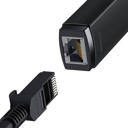 ADAPTER SIECIOWY BASEUS LITE SERIES USB-C DO RJ45 (CZARNY)