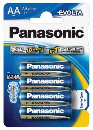 BATERIA ALKALICZNA AA PANASONIC EVOLTA LR6EGE/4BP 4 SZT.