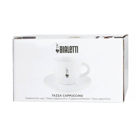 BIALETTI - FILIŻANKA I SPODEK DO CAPPUCCINO