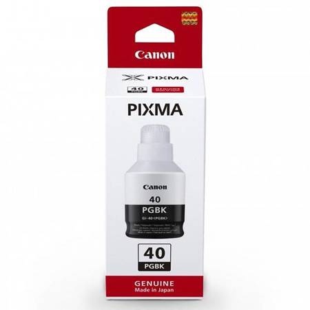 CANON ORYGINALNY INK / TUSZ 3385C001, BLACK, 6000S, 170ML, GI-40 PGBK, CANON PIXMA G5040,G6040