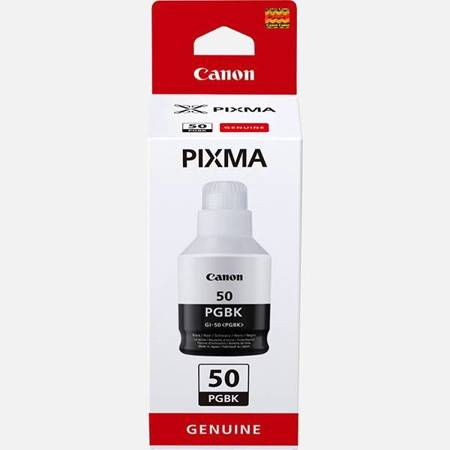 CANON ORYGINALNY INK / TUSZ 3386C001, BLACK, 6000S, GI-50 PGBK, CANON PIXMA G5050,G6050,GM2050