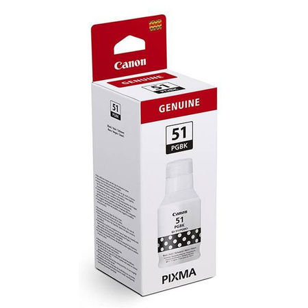 CANON ORYGINALNY INK / TUSZ 4529C001, BLACK, 6000S, 170ML, GI-51 PGBK, CANON PIXMA G1520, G1560, G2520, G2560, G3520, G3560