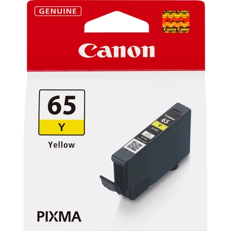 CANON ORYGINALNY INK / TUSZ CLI-65Y, YELLOW, 12.6ML, 4218C001, CANON PIXMA PRO-200