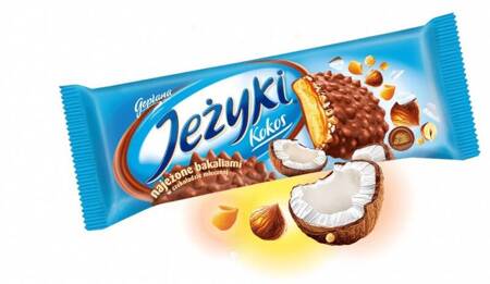 CIASTKA JEŻYKI KOKOS GOPLANA 140G