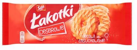 CIASTKA ŁAKOTKI Z CUKREM SAN 168G