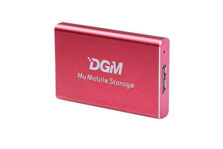 DYSK ZEWNĘTRZNY SSD 128 GB DGM MY MOBILE STORAGE MMS128RD USB 3.0 CZERWONY