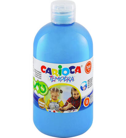 FARBA TEMPERA CARIOCA 40427/16 170-2664 500ML JASNONIEBIESKA