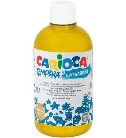 FARBA TEMPERA CARIOCA KO027/19 170-2217 500ML ZŁOTA