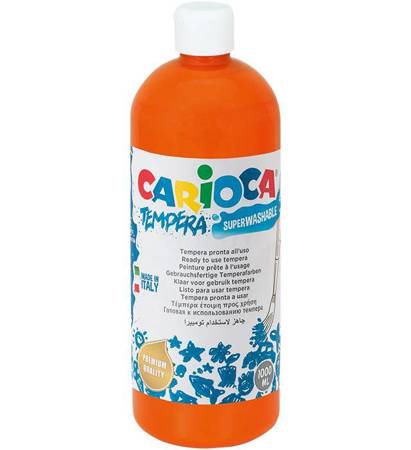 FARBA TEMPERA CARIOCA KO030/11 170-1448 1000ML POMARAŃCZOWA