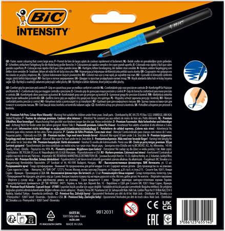 FLAMASTRY BIC INTENSITY PREMIUM 977891 MIX*12