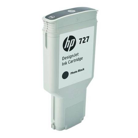 HP ORYGINALNY INK / TUSZ F9J79A, HP 727, PHOTO BLACK, 300ML, HP DESIGNJET T1530, T2530, T930