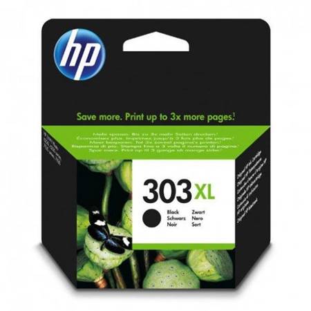 HP ORYGINALNY INK / TUSZ T6N04AE, HP 303XL, BLACK, 600S, HIGH CAPACITY, HP ENVY PHOTO 6230, 7130, 7134, 7830