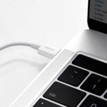 KABEL USB-C DO LIGHTNING BASEUS SUPERIOR SERIES, 20W, PD, 2M (BIAŁY)