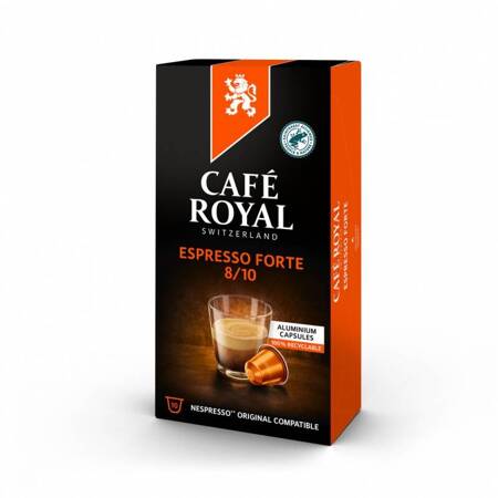 KAWA W KAPSUŁKACH CAFE ROYAL ESPRESSO FORTE 10 SZT