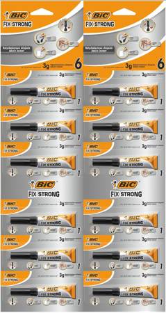 KLEJ W TUBIE BIC FIX STRONG 9048264 3G 12SZT