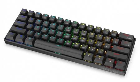 KRUX KLAWIATURA GAMINGOWA - NEO PRO RGB WIRELESS GATERON RED - MECHANICZNA