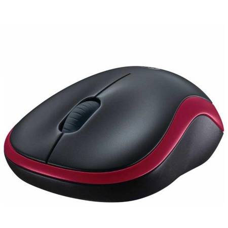 MYSZ OPTYCZNA BEZPRZEWODOWA CZERWONA LOGITECH M185 910-002240