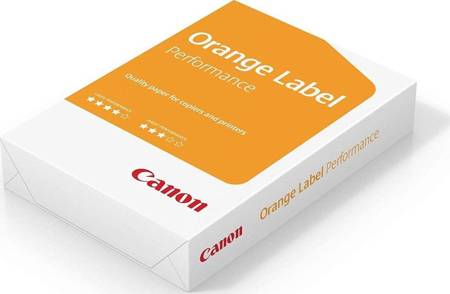 PAPIER KSERO A4 80G CANON ORANGE LABEL 97004352 BIAŁY 161 CIE 500 ARK