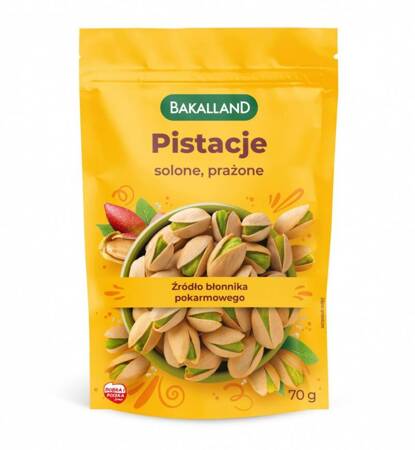 PISTACJE PRAŻONE BAKALLAND 70G