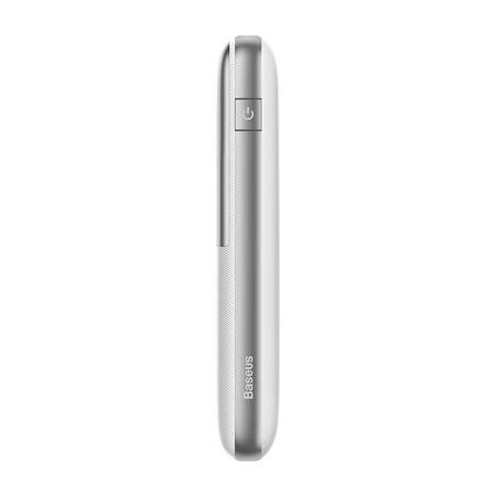 POWERBANK BASEUS BIPOW PRO 10000MAH, 2XUSB, USB-C, 22.5W (BIAŁY)