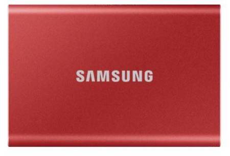 SAMSUNG DYSK PORTABLE T7 1TB USB3.2 GEN.2 CZERWONY