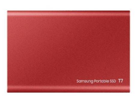 SAMSUNG DYSK PORTABLE T7 1TB USB3.2 GEN.2 CZERWONY