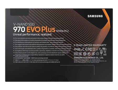 SAMSUNG DYSK SSD 970 EVO PLUS MZ-V7S250BW 250GB