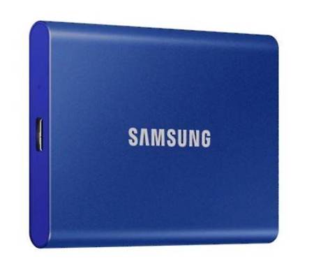 SAMSUNG DYSK SSD PORTABLE T7 500GB USB 3.2 GEN.2 BLUE