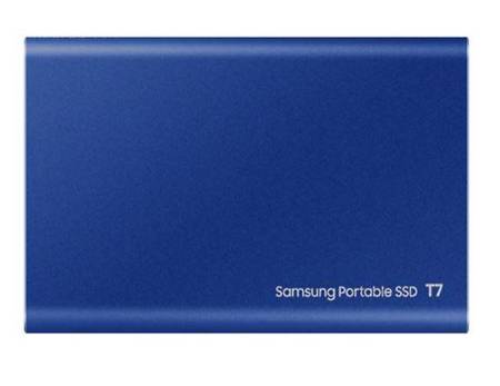 SAMSUNG DYSK SSD PORTABLE T7 500GB USB 3.2 GEN.2 BLUE