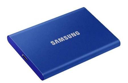 SAMSUNG DYSK SSD PORTABLE T7 500GB USB 3.2 GEN.2 BLUE