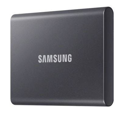 SAMSUNG DYSK SSD PORTABLE T7 500GB USB 3.2 GEN.2 SZARY