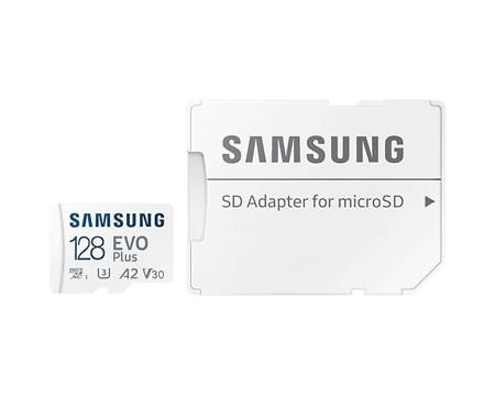 SAMSUNG KARTA PAMIĘCI MB-MC128KA/EU 128GB EVO+ MSD +ADAPTER