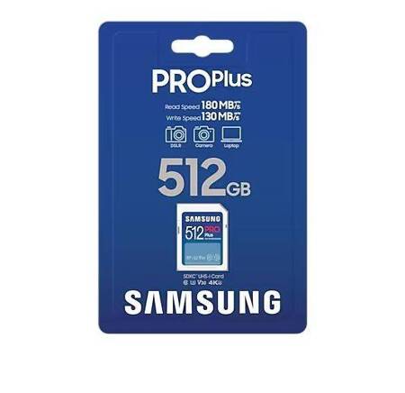 SAMSUNG KARTA PAMIĘCI SD PRO PLUS MB-SD512S/EU 512GB