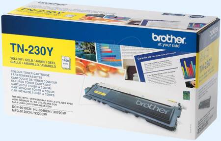 TONER ORYGINALNY BROTHER TN230Y YELLOW 1400 STRON