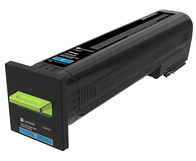 TONER ORYGINALNY LEXMARK 72K2XCE CYAN 22000 STRON