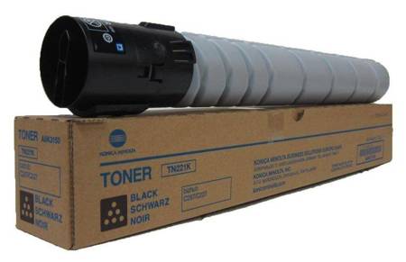 TONER ORYGINALNY MINOLTA TN221K A8K3150 CZARNY 24000 STRON