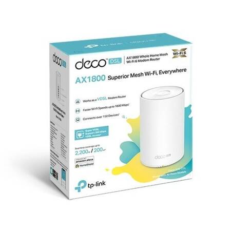 TP-LINK ROUTER DECO X20-DSL WIFI 6 AX1800 VDSL 1-PACK