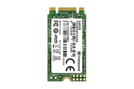 TRANSCEND DYSK SSD M.2 2242 120GB SATA3 B+M KEY; TLC