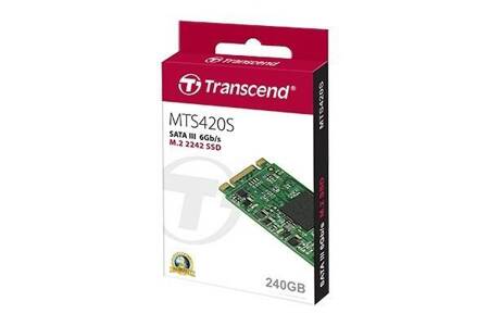 TRANSCEND DYSK SSD M.2 2242 420S TLC 240GB SATA3 500/430 MB/S