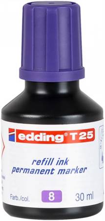 TUSZ DO MARKERÓW PERMANENTNY EDDING T25 FIOLETOWY 30ML