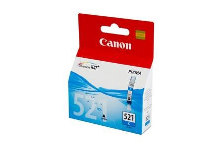 TUSZ ORYGINALNY CANON CLI521C 2934B001 CYAN  9 ML