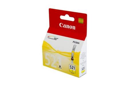 TUSZ ORYGINALNY CANON CLI521Y 2936B001 YELLOW  9 ML