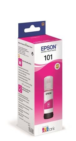 TUSZ ORYGINALNY EPSON 101 T03V34A C13T03V34A MAGENTA  70 ML