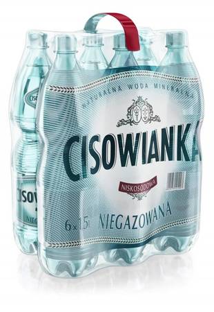 WODA NIEGAZOWANA BUTELKA PLASTIKOWA CISOWIANKA 1,5L