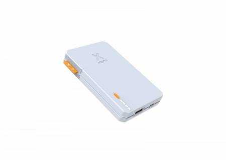 XTORM POWERBANK ESSENTIAL 5000 MAH 12W USB, USB-C BIAŁY