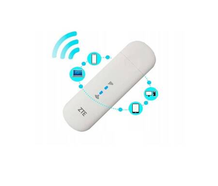 ZTE ROUTER MF79U MODEM USB LTE CAT.4 DL DO 150MB/S, WIFI 2.4GHZ WYJŚCIE ANTEN ZEWNĘTRZNYCH TS-9