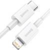 KABEL USB-C DO LIGHTNING BASEUS SUPERIOR SERIES, 20W, PD, 0.25M (BIAŁY)