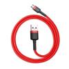 KABEL USB DO MICRO USB BASEUS CAFULE 2.4A 1M (CZERWONY)