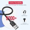 KABEL USB DO MICRO USB UGREEN	US289 QC 3.0 2.4A 1.5M (BIAŁY)