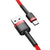 KABEL USB DO USB-C BASEUS CAFULE 2A 2M (CZERWONY)